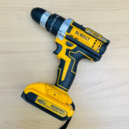 DEWALT 30-Piece Cordless Drill Set – Powerful Rechargeable Driver Kit with Dual Batteries & Bits for Home and Professional Use