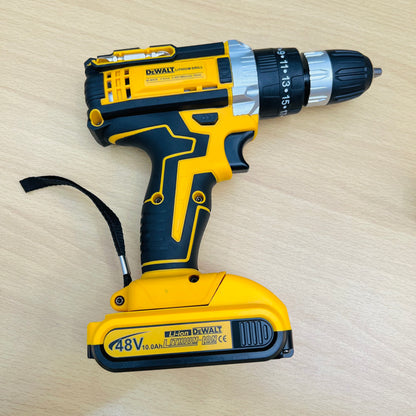 DeWalt Lithium Drill Machine Kit – 2 Batteries, Fast Charger & Full Tool Set