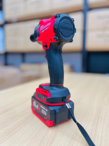 🛠️ Milwaukee 88V Cordless Impact Wrench Kit - 6.0Ah Li-ion (Brushless Motor)