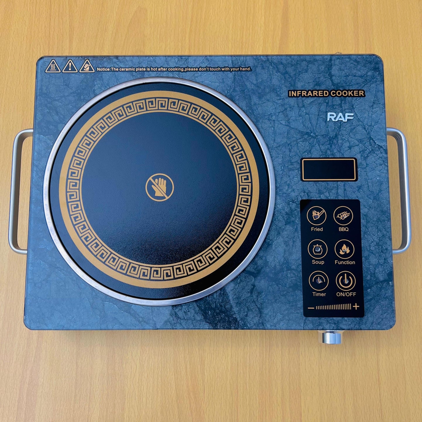 RAF Infrared Cooker 3500W – Portable Electric Ceramic Stove | Touch Control | Fast Heating | Model R-9018