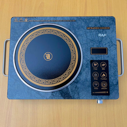 RAF Infrared Cooker 3500W – Portable Electric Ceramic Stove | Touch Control | Fast Heating | Model R-9018