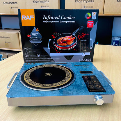 RAF Infrared Cooker 3500W – Portable Electric Ceramic Stove | Touch Control | Fast Heating | Model R-9018