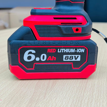 🛠️ Milwaukee 88V Cordless Impact Wrench Kit - 6.0Ah Li-ion (Brushless Motor)