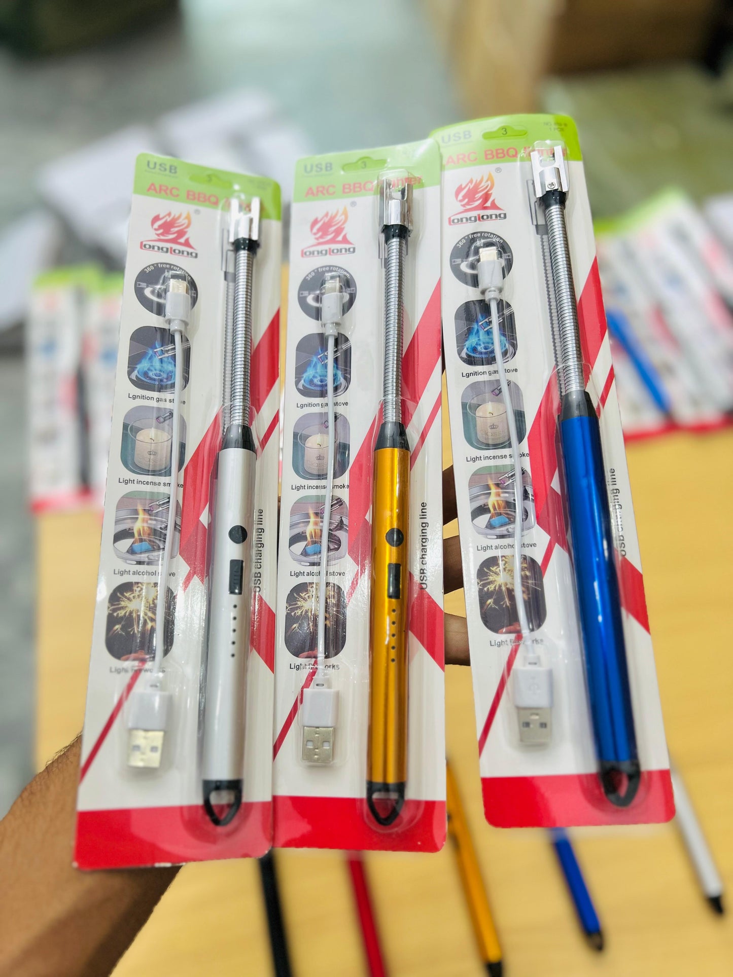 Arc Lighter – Windproof, Flameless & Rechargeable 🔥