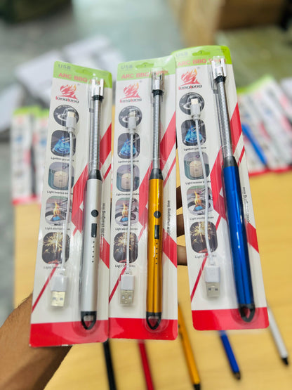 Arc Lighter – Windproof, Flameless & Rechargeable 🔥
