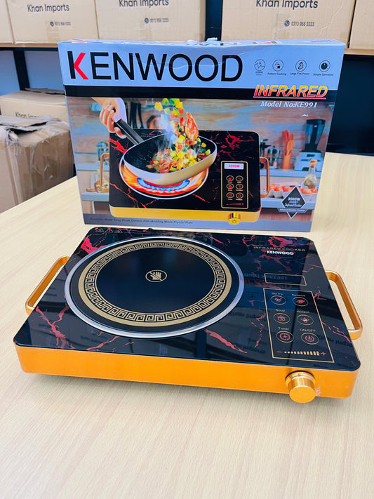 🔥 Kenwood KE991 Infrared Electric Stove – 3500W Power | Touch Control Cooking Plate with Elegant Design 🍳