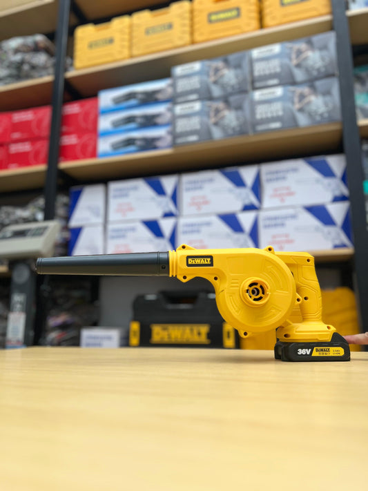 Dewalt Cordless Electric Blower – High-Power 36V Dual Battery Dust Cleaner for Car & Home