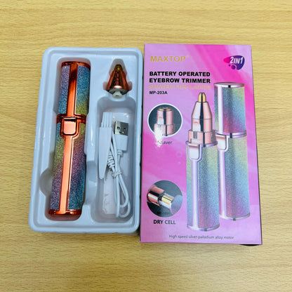 FLAWLESS 3-in-1 & MAXTOP 2-in-1 Hair Removal Combo – Painless, Portable & Stylish Grooming Kit for Women