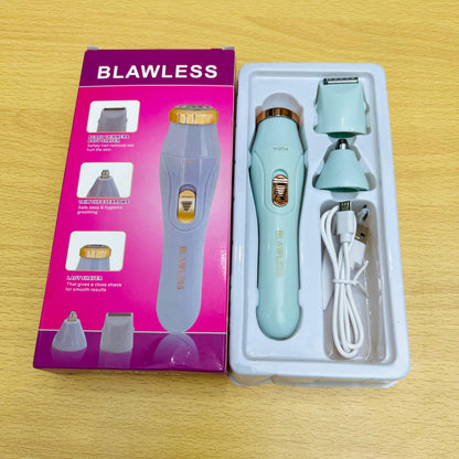 FLAWLESS 3-in-1 & MAXTOP 2-in-1 Hair Removal Combo – Painless, Portable & Stylish Grooming Kit for Women