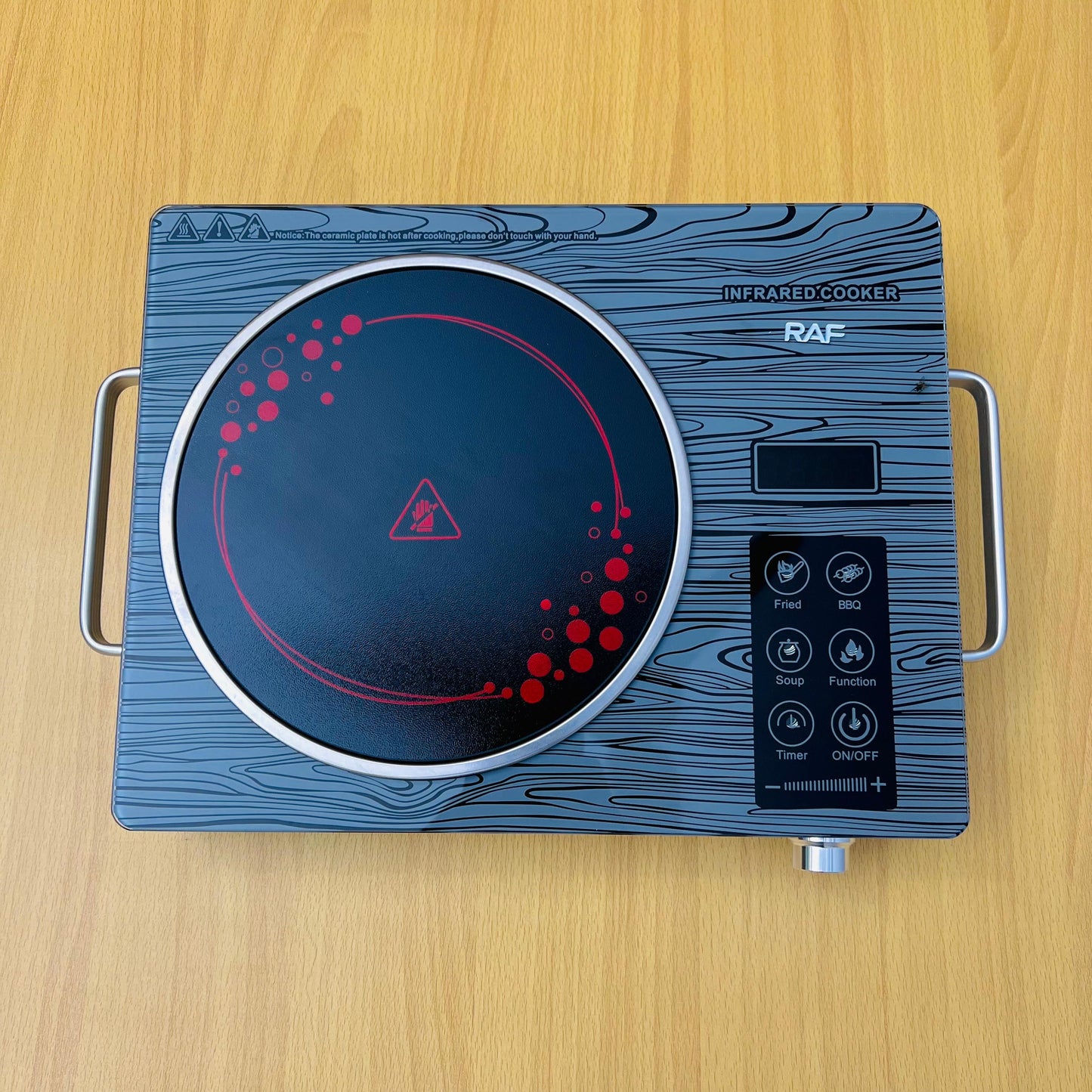 RAF Infrared Cooker 3500W – Portable Electric Ceramic Stove | Touch Control | Fast Heating | Model R-9018