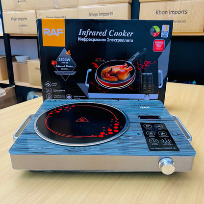 RAF Infrared Cooker 3500W – Portable Electric Ceramic Stove | Touch Control | Fast Heating | Model R-9018