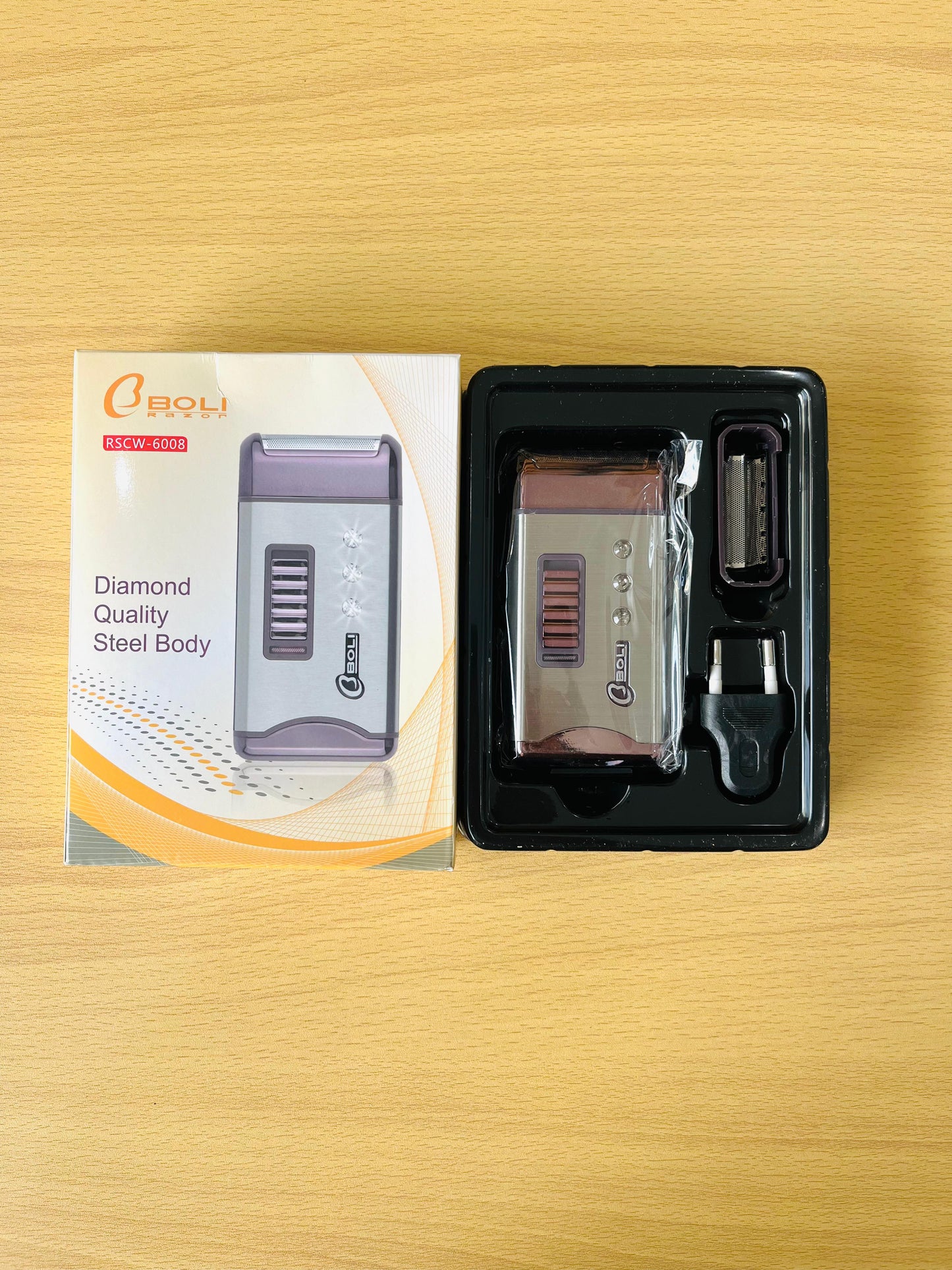 Boli Rechargeable Electric Shaver – Smooth Shave, Sleek Style!RSCW-6008 🪒💎