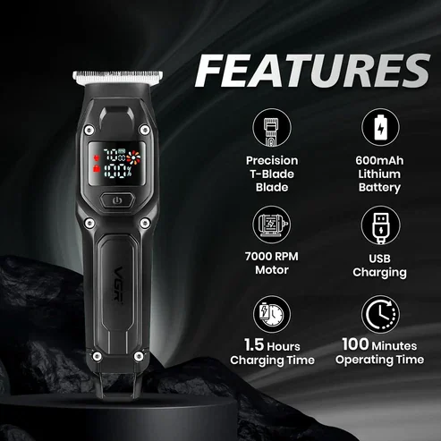 VGR V-964 Professional Hair Trimmer Cordless For Men