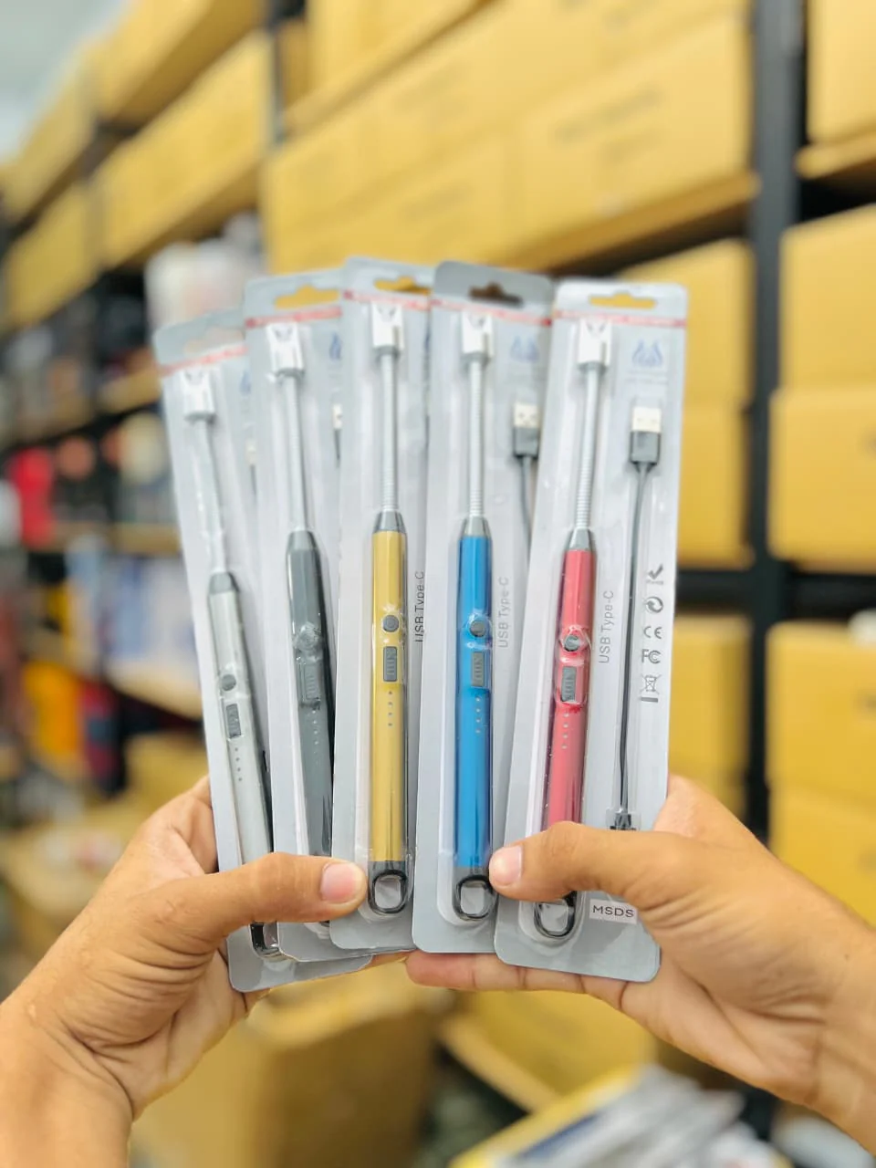 Arc Lighter – Windproof, Flameless & Rechargeable 🔥