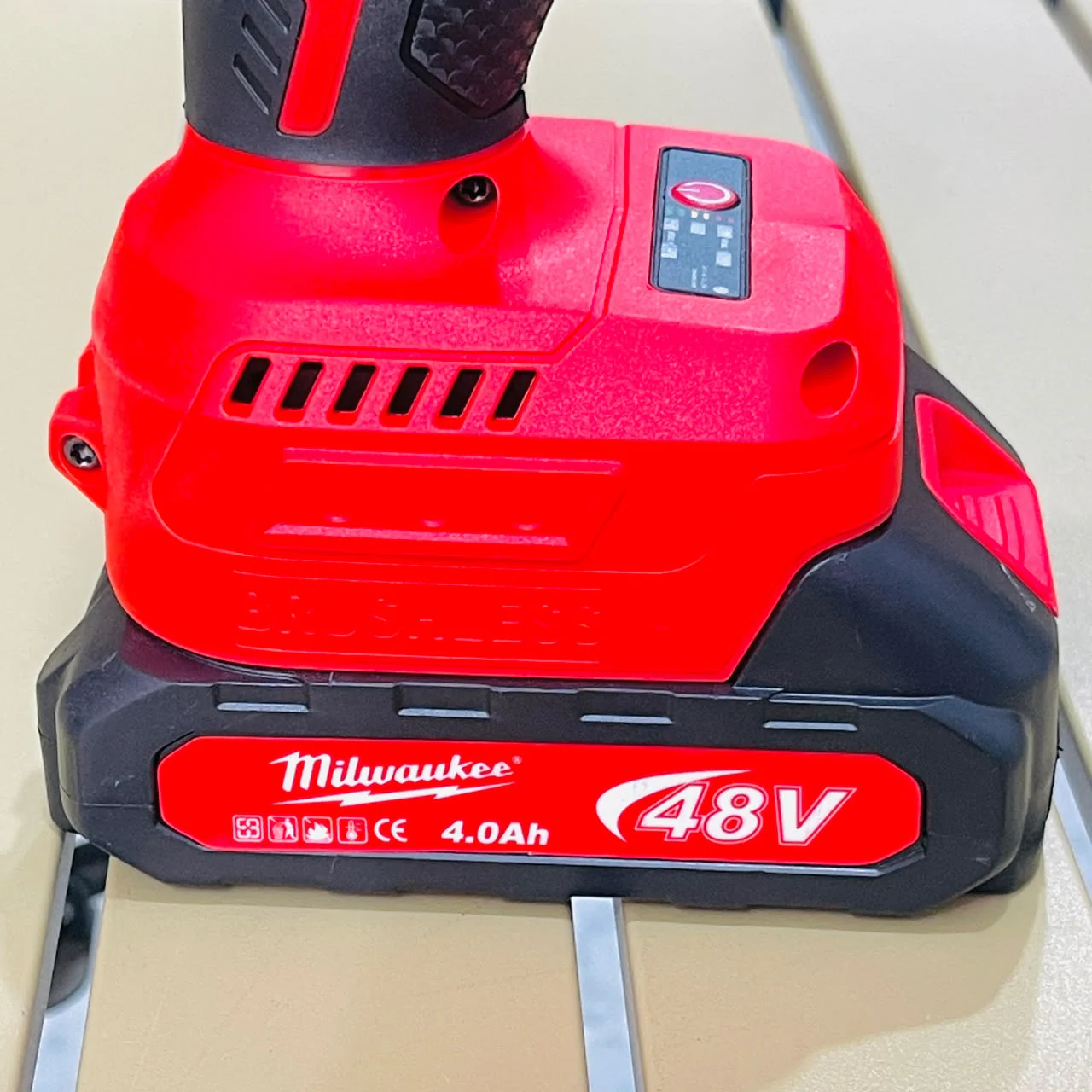 Milwaukee 48v Brushless Cordless Hammer Drill – Dual Battery Kit