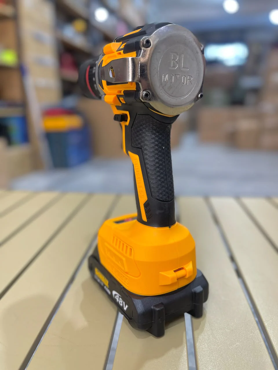 DeWalt 48v  Brushless Cordless Hammer Drill – Dual Battery Kit