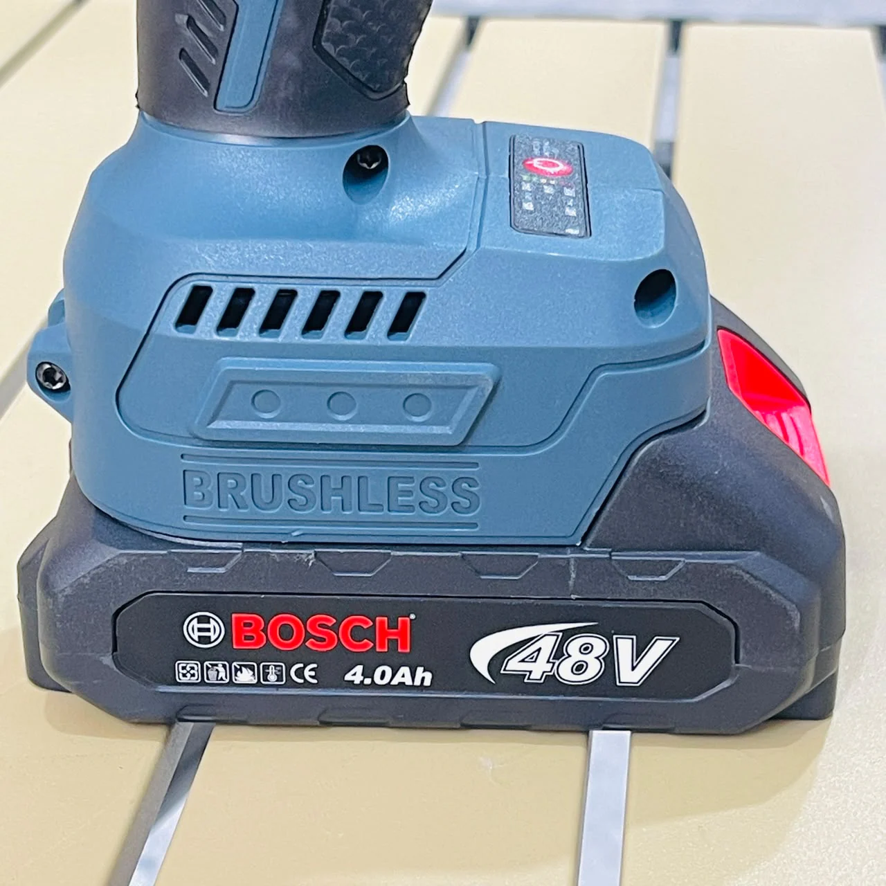 Bosch 48v Brushless Cordless Hammer Drill – Dual Battery Kit