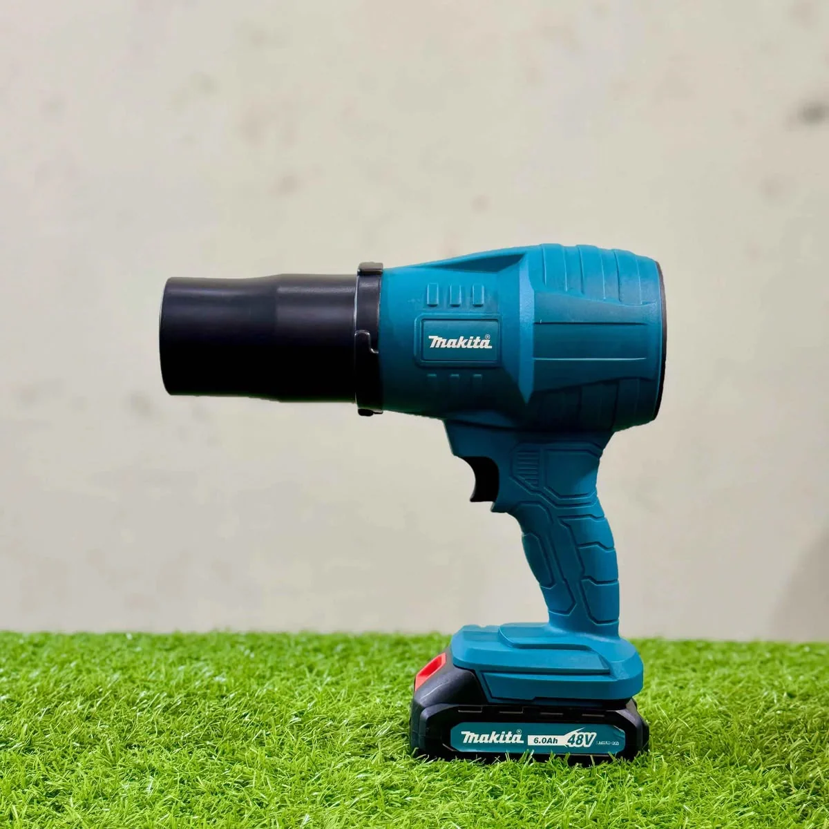 Makita 48V Cordless Lithium-Ion Storm Turbofan Blower – 6.0Ah Battery, 32,000 RPM High-Power Air Duster