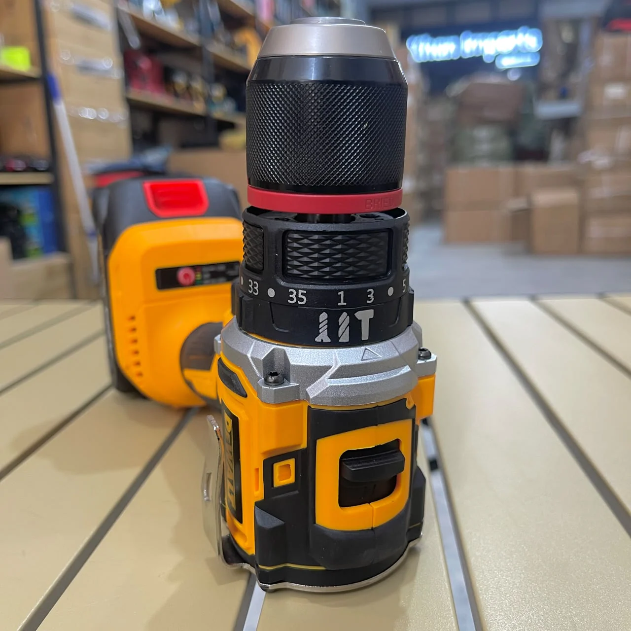 DeWalt 48v  Brushless Cordless Hammer Drill – Dual Battery Kit